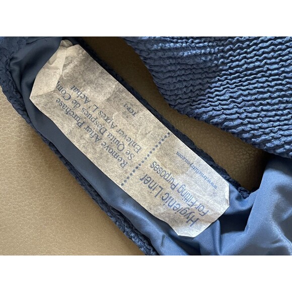 Veronica Beard Azoia High Waist Bikini Swimsuit Bottom In Riviera Blue Sz M New - Picture 13 of 13